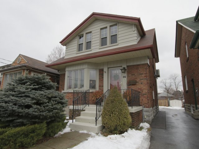 Front end of the house