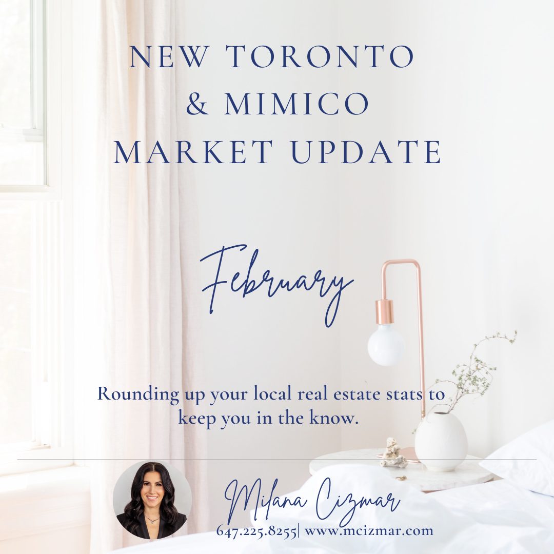 New Toronto Mimico Sold Statistics